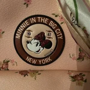 Coach Disney Minnie Mouse Pink Floral Charlie Backpack Limited Edition *BONUS WDBK4332-  main image 4